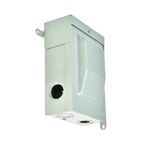 Contractor (10) Pack - A/C Disconnect Switch, Pull Out, Metal Box, 120/240VAC, 30-Amp, 1-Phase, 3-Wire, 2-Pole, Type 3R, Outdoor, UL Listed