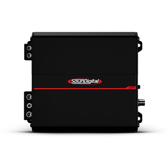 SounDigital XP 1600.1 Monoblock 1600 watt RMS at 1 Ohm Amplifier (Renewed)