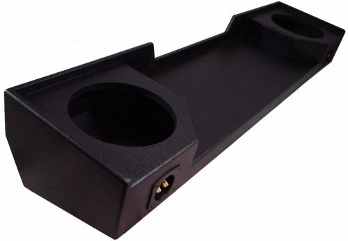 Fits 88-98 Chevy GMC Extended Cab Dual 12" Subwoofer Box Armor Coated - ASC