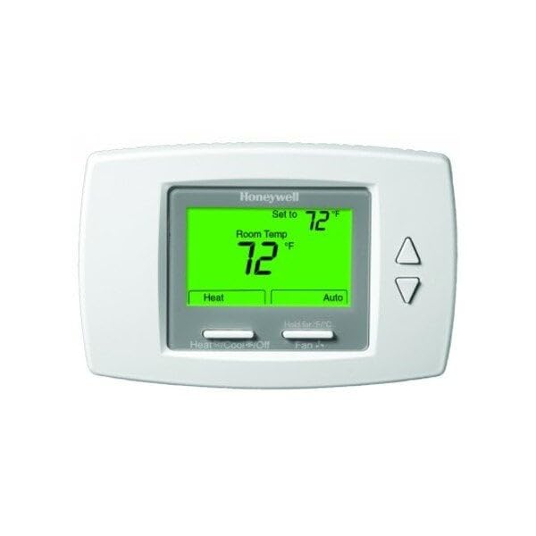 Honeywell Horizontial Mount Fan Coil thermsotat- SuitePRO - Black and White - TB6575A1000/U TB6575-10