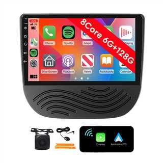[8 Core 6G 128G] Android Car Stereo FM Radio Carplay Android Auto Touchscreen Headunit Media Player with Backup Camera for Malibu XL 2016 2017 2018