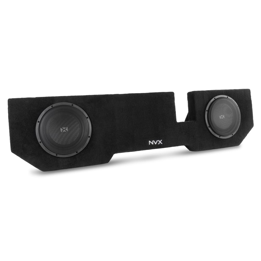 NVX Dual 10" Loaded Sub Box for Ram Quad/Crew Cab 2002-2018