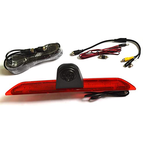 VS868M Brake Light Backup Camera & 7 inch Self Standing Monitor for Ford Transit 150/250/350/350HD Van (2014-2018)