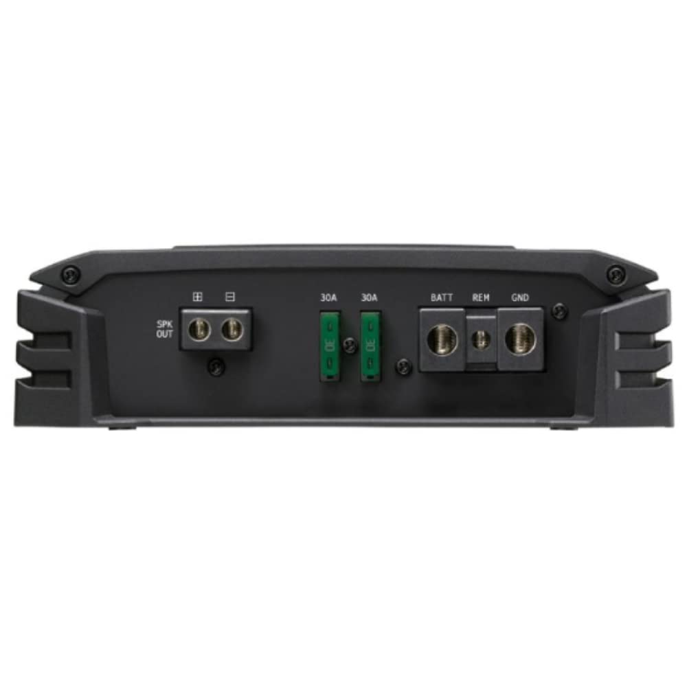 Alpine S2-A60M S-Series Next-Gen 600W High-Performance Car Mono Amplifier with RUX-KNOB.2 bass knob