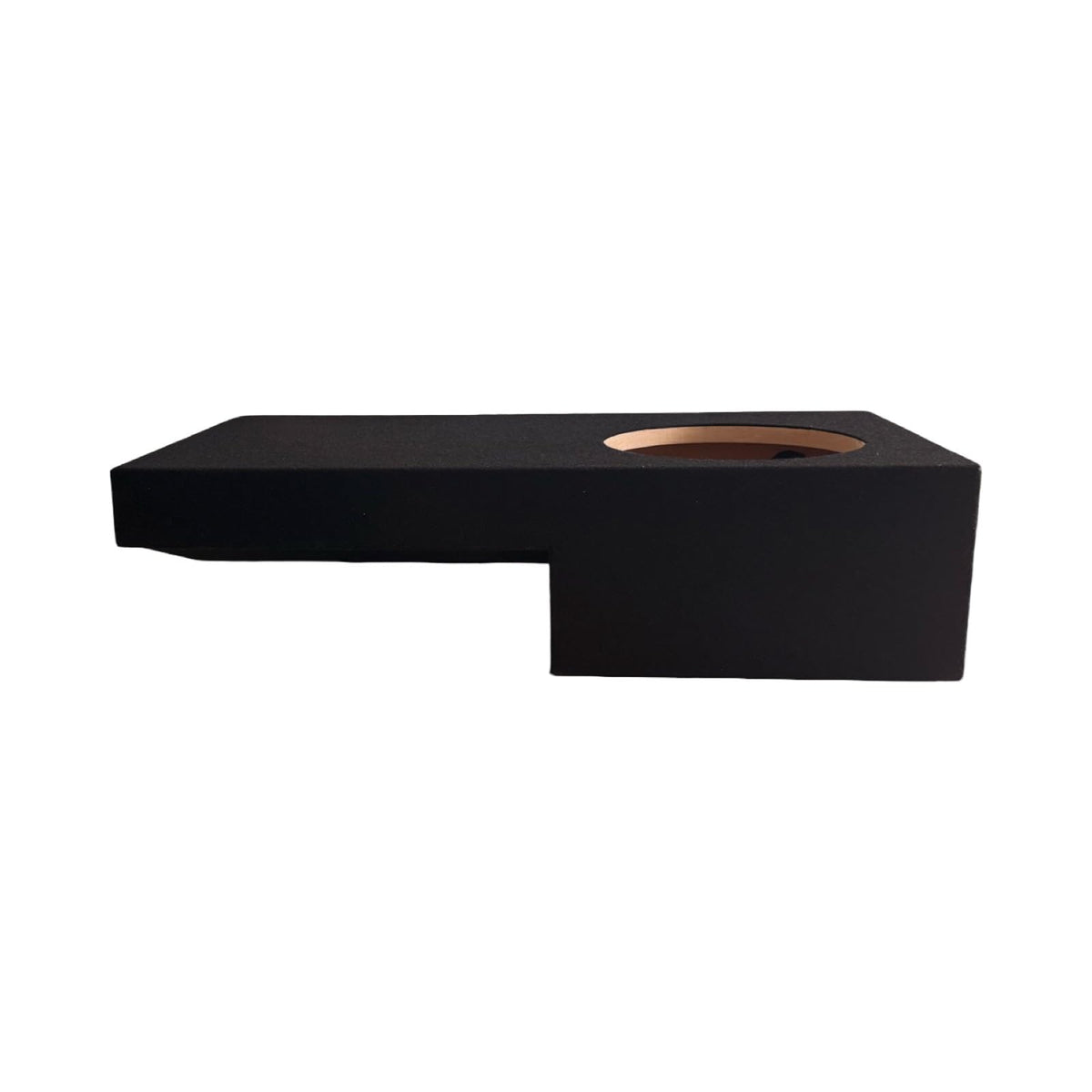 Custom Single 10" Subwoofer Enclosure Compatible with 2022-2026 Tundra Crew Max- Under Seat Sealed Sub Box- Custom Fit-Black