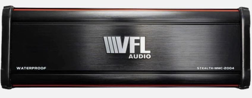 American Bass VFL Stealth Marine Mini Amplifier, 4-Channel, 1000W Max