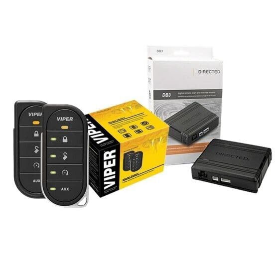 Viper 5806V 2-Way LED Car Alarm Security and Remote Start System Bundled with + (1) DB3 Bypass Module