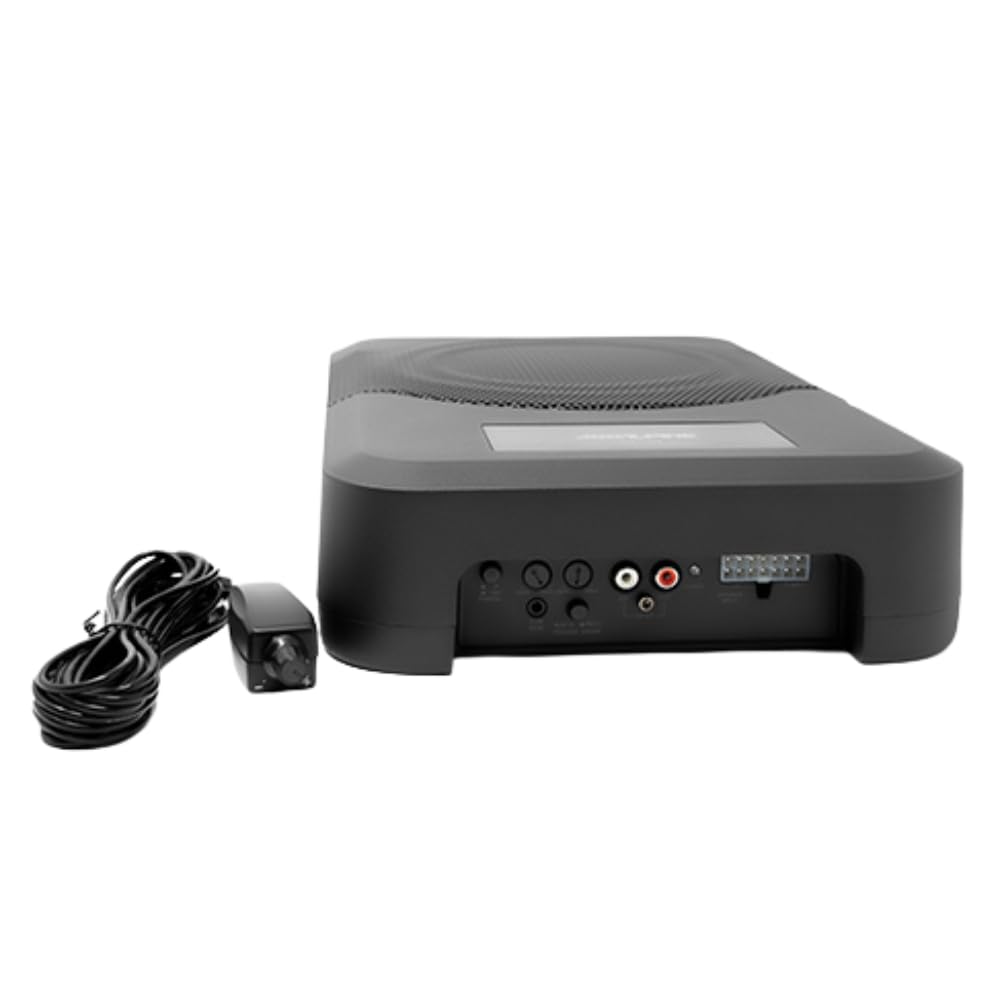 Alpine ILX-W770-M 7" Multimedia Receiver w/PWE-S8 8" Compact Powered Subwoofer