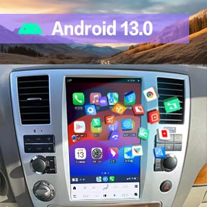 12.1 inch Vertical Touch Screen Car Radio for Nissan Armada Infiniti QX56 2008-2012 Carplay Multimedia Player GPS Navigation Stereo (Silver, 8+256GB)