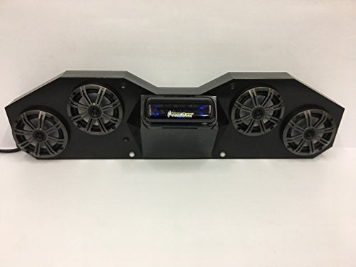 SD CABBT4B RGB -CanAm Maverick & Commander Stereo System BT UTV Side by Side (4-6.5" Marine Speakers)