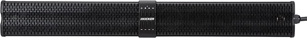 KICKER ATV/UTV Sound Bar Package - 10 Bluetooth Speaker Soundbar with Rear View Mirror Back-up Camera System, Water Resistant and Weather Proof for Marine, Boat, Golf Cart and RV