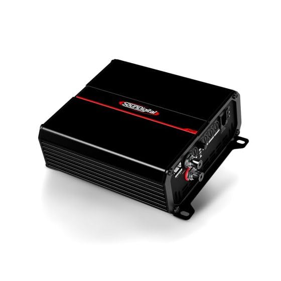 SounDigital XP 1600.1 Monoblock 1600 watt RMS at 1 Ohm Amplifier (Renewed)