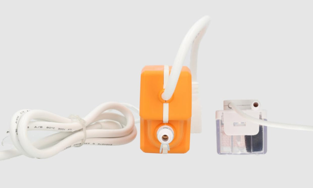 Aspen Silent+ Mini Orange Gen 5 Condensate Pump – Ultra Quiet 16dB(A), Variable Speed, Universal Mini-Split HVAC Pump, Ceiling & Floor Install - FP3430/MG
