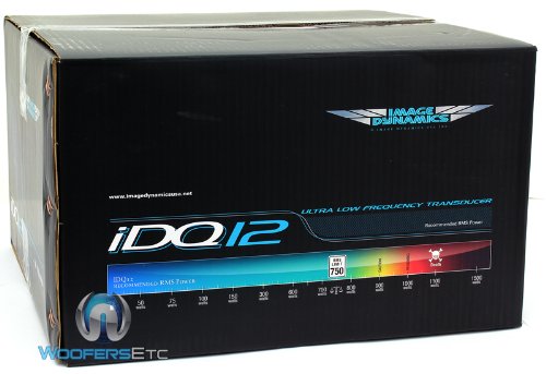 IDQ12 V.4 D4 - Image Dynamics 12" 1500W Peak Dual 4-Ohm IDQ V.4 Series Subwoofer