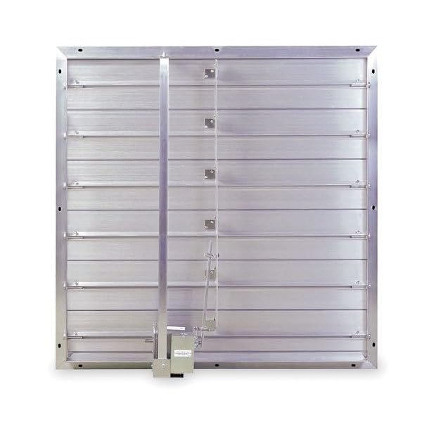 Dayton Mtrzd Damper,For Fan Dia. 24",100-240V 3C315-1 Each