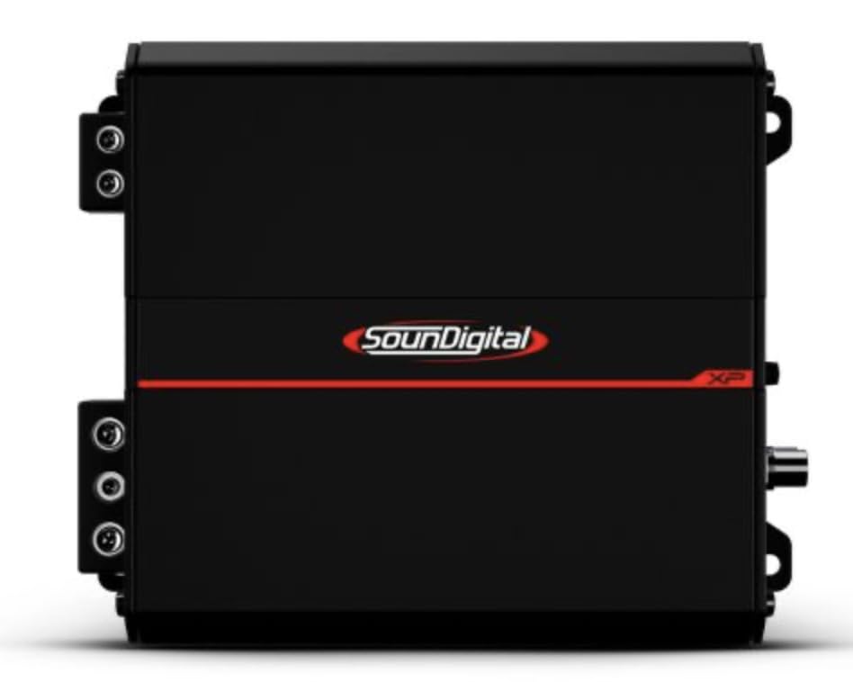 SounDigital XP 1600.1 Monoblock 1600 watt RMS at 2 Ohm Amplifier (Renewed)