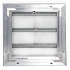 Dayton 36" Backdraft Damper / Wall Shutter, 36-1/2" x 36-1/2" Opening Required - 3C310