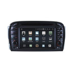 7" Touchscreen Navigation GPS Head Unit Radio CarPlay AndroidAuto WiFi Compatible with Mercedes R230 SL350 SL500 SL55 SL65 AMG with Bose / D2B Soundsystem