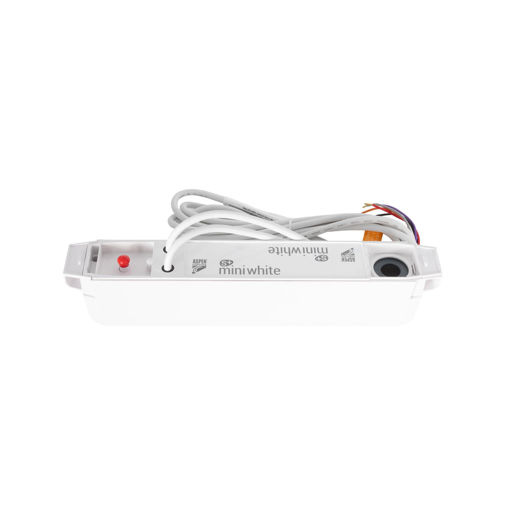 Aspen Silent+ Mini White Gen 5 Condensate Pump – Ultra Quiet 16dB HVAC Drain Pump, Variable Speed, Mini Split AC Compatible, Plug & Play, Up to 157k BTU, Compact Design