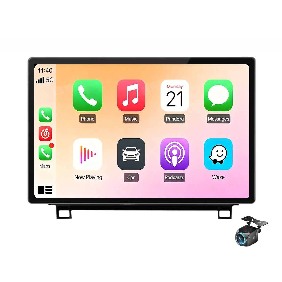 13'' 2K Android Car Radio for 【Toyota Tundra 2008 2009 2010 2012 2013】 Stereo, 1920 * 1200P Touch Screen for Car Stereo with Carplay Android Auto Bluetooth GPS WiFi FM 4+64G