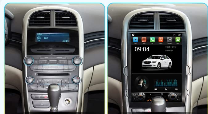 for Chevy Malibu 2013 2014 2015 2016 Limited Radio Upgrade Android Stereo Wireless carplay Android Auto Tesla Style Stereo WiFi GPS Navigation Free Camera