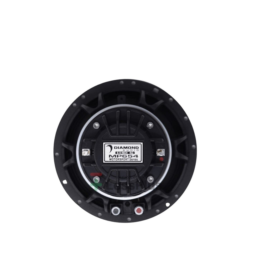 Diamond Audio MP654 6.5-Inch 2-Way Coaxial Horn Speakers, 150W RMS (Pair)
