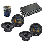 Harmony Audio Fits Mercedes C-Class 2005-2007 Speaker Amp Bundle R65 Pair