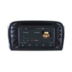 7" Touchscreen Navigation GPS Head Unit Radio CarPlay AndroidAuto WiFi Compatible with Mercedes R230 SL350 SL500 SL55 SL65 AMG with Bose / D2B Soundsystem