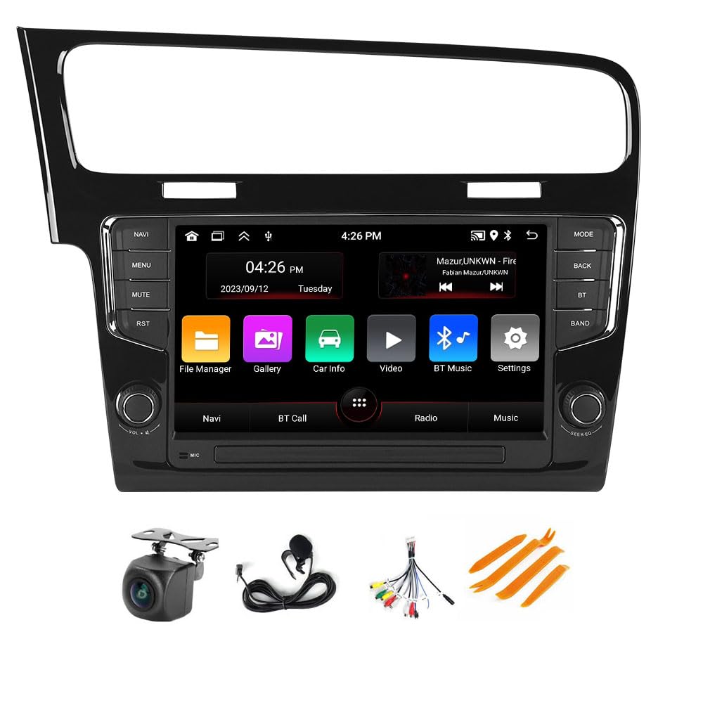 Android Car Stereo for VW Golf 7 MK7 2013-2018 Radio Head Unit 2GB+64GB