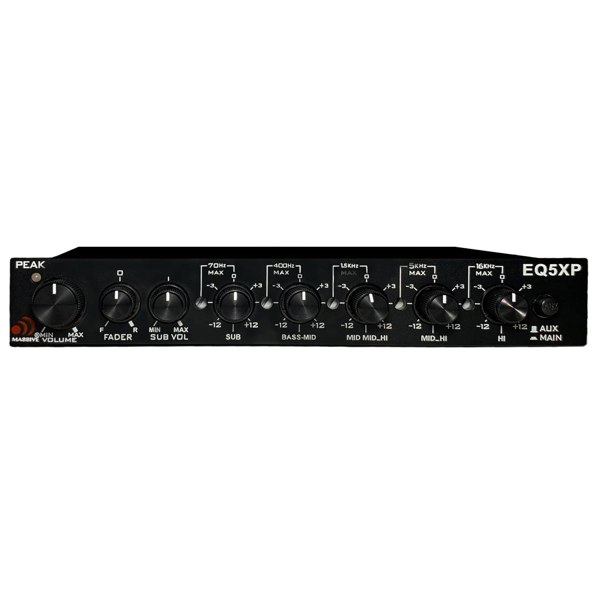 Massive Audio EQ5XP Car Equalizer