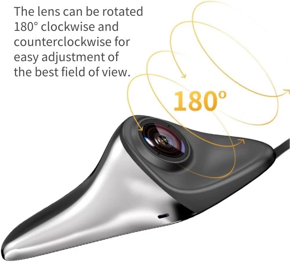 Car Blind Spot Camera Paired with Car Blind Spot Display System, Blind Spot Driving Recorder, BSD Blind Spot Warning Assistance, Blind Spot Monitoring BSM, Camera Monitoring System CMS (Silver)