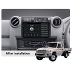 9" Car Radio Stereo for Toyota Land Cruiser LC 70 Series 2007-2020 Dash Kit, 4+64GB 8-Core Android11 GPS Navigation Multimedia Player with Car-Play Android Auto