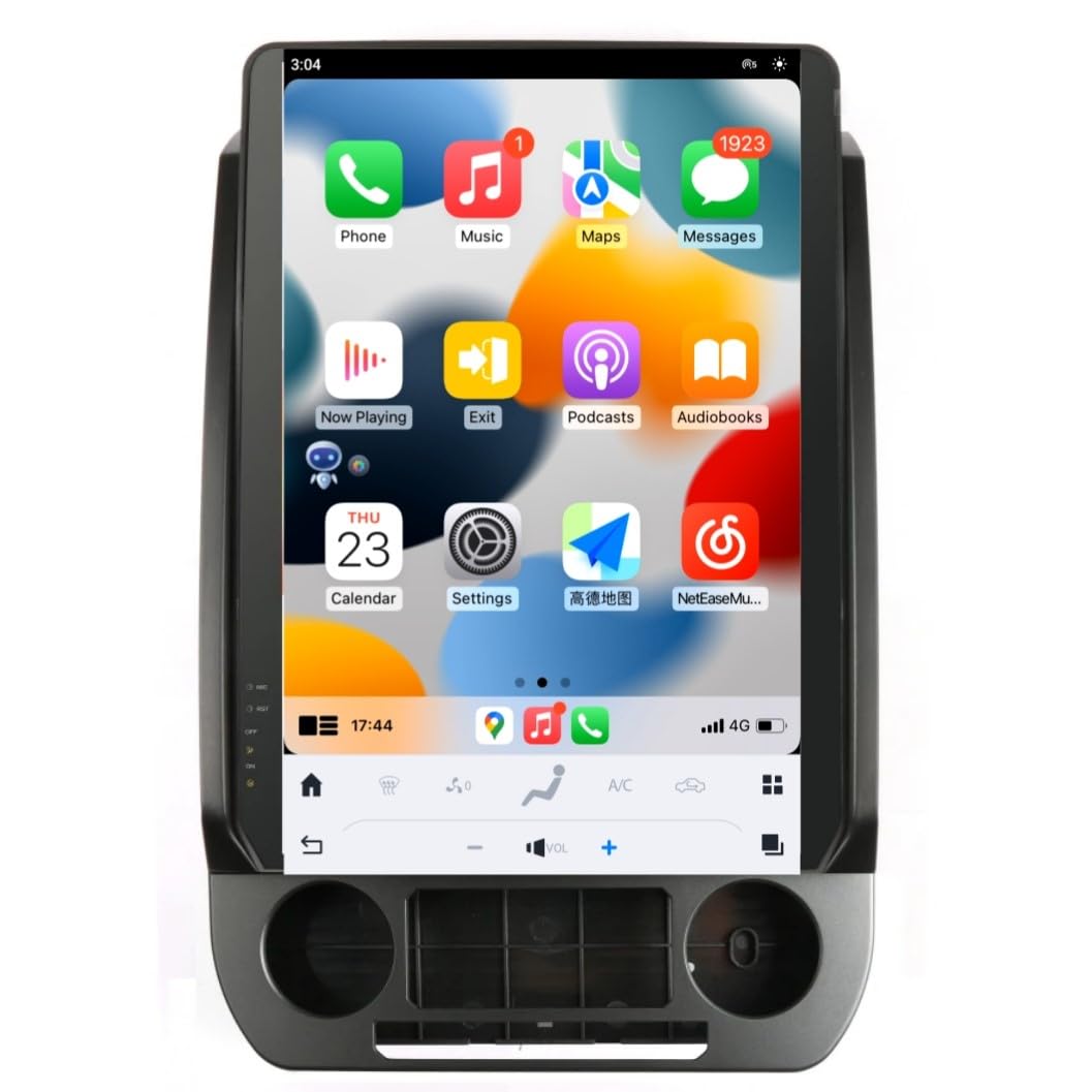 Qualcomm Android 11 Radio for Ford F150 (2015-2020) F250/F350 (2017-2022) Stereo 14.4 Inch 2K IPS Screen 8 Core 8GB+128GB Built-in Wireless Carplay/Android Auto/WIFI/4G LTE/DSP
