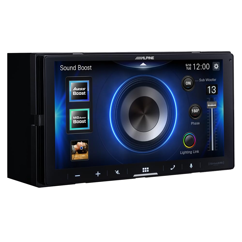 Alpine ILX-W770 6.75" Shallow-Chassis Digital Multimedia Receiver with SiriusXM Tuner
