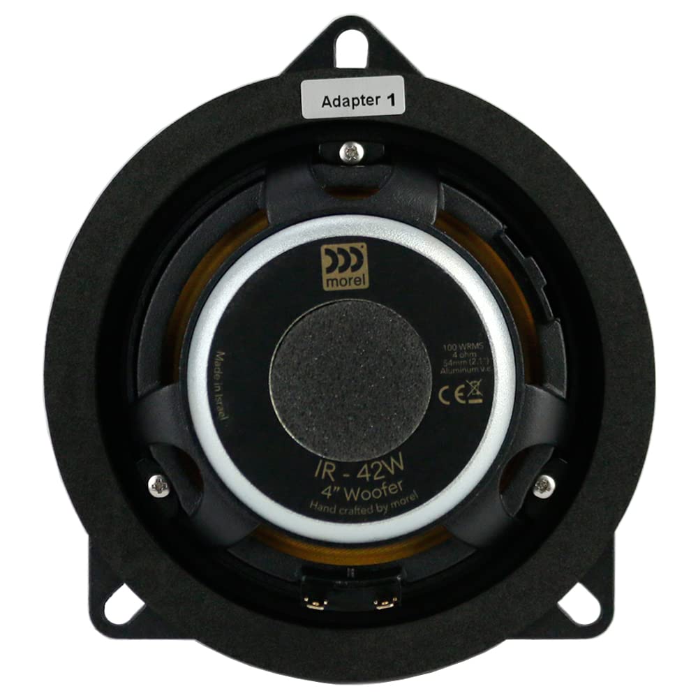 Morel IR-BMW42 Integration Reference 4" 2-Way Component Speakers for BMW Vehicles