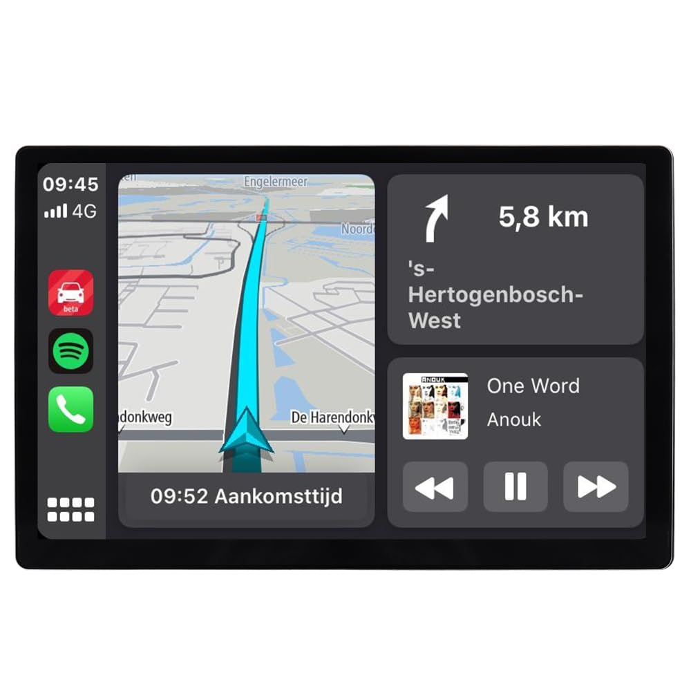 13.1" 2K QLED Car Stereo Radio for Toyota Highlander 2014-2019