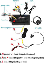Double Din Car Stereo Radio 9.7" Touch Screen Compatible for 2012-2018 for Ford Focus GPS Navi for Android 13 Car Stereo 2+32GB