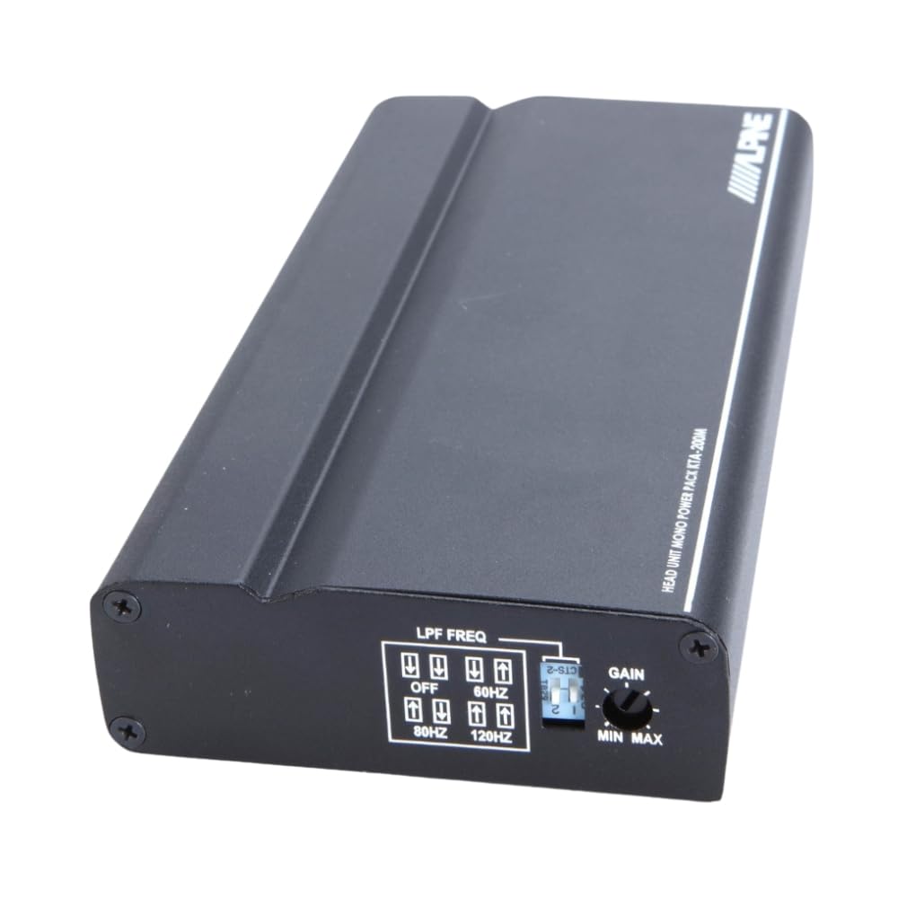 Alpine KTA-200M Mono 400-Watt Power Pack Amplifier