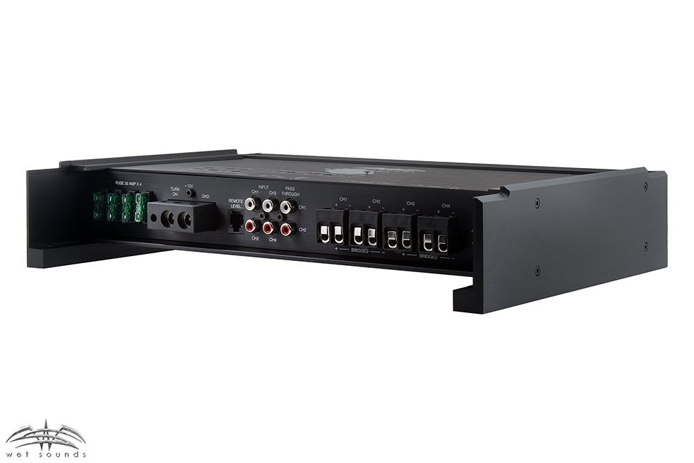 Wet Sounds Sinister SDX4 4-Channel Amplifier (Renewed)