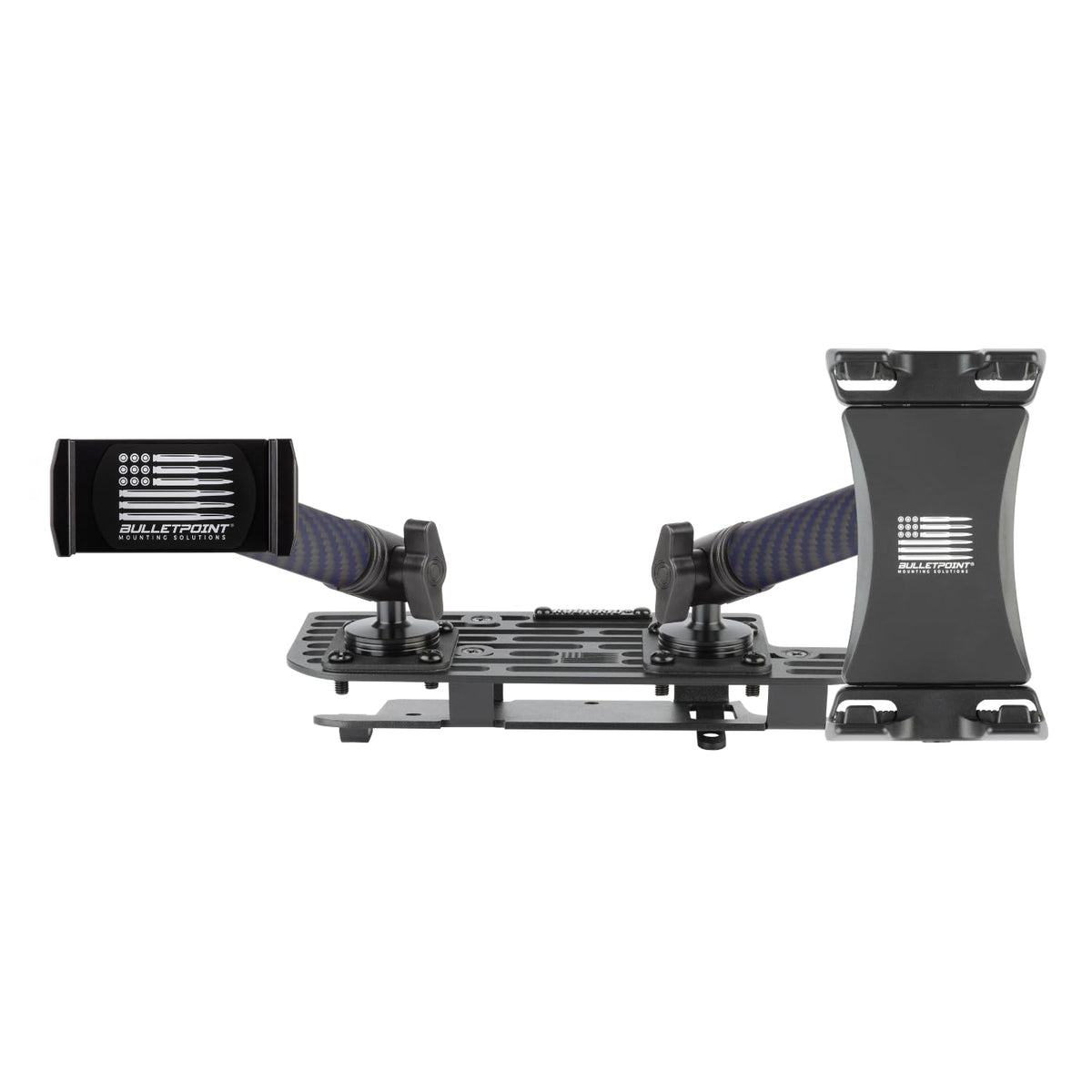 Bulletpoint Mounting Solutions RubiGrid Metal Dash Mount Phone + Tablet Holder Bundle Compatible with 2019+ RAM 1500 2500 3500 TRX Trucks