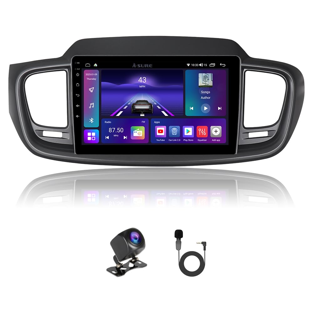 10.1" Android 15 Car Stereo Radio for Kia Sorento MK3 2015-2020