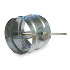 Dayton Volume Control Damper,8-1/4"D,8"Duct Dia 3HGN8-1 Each