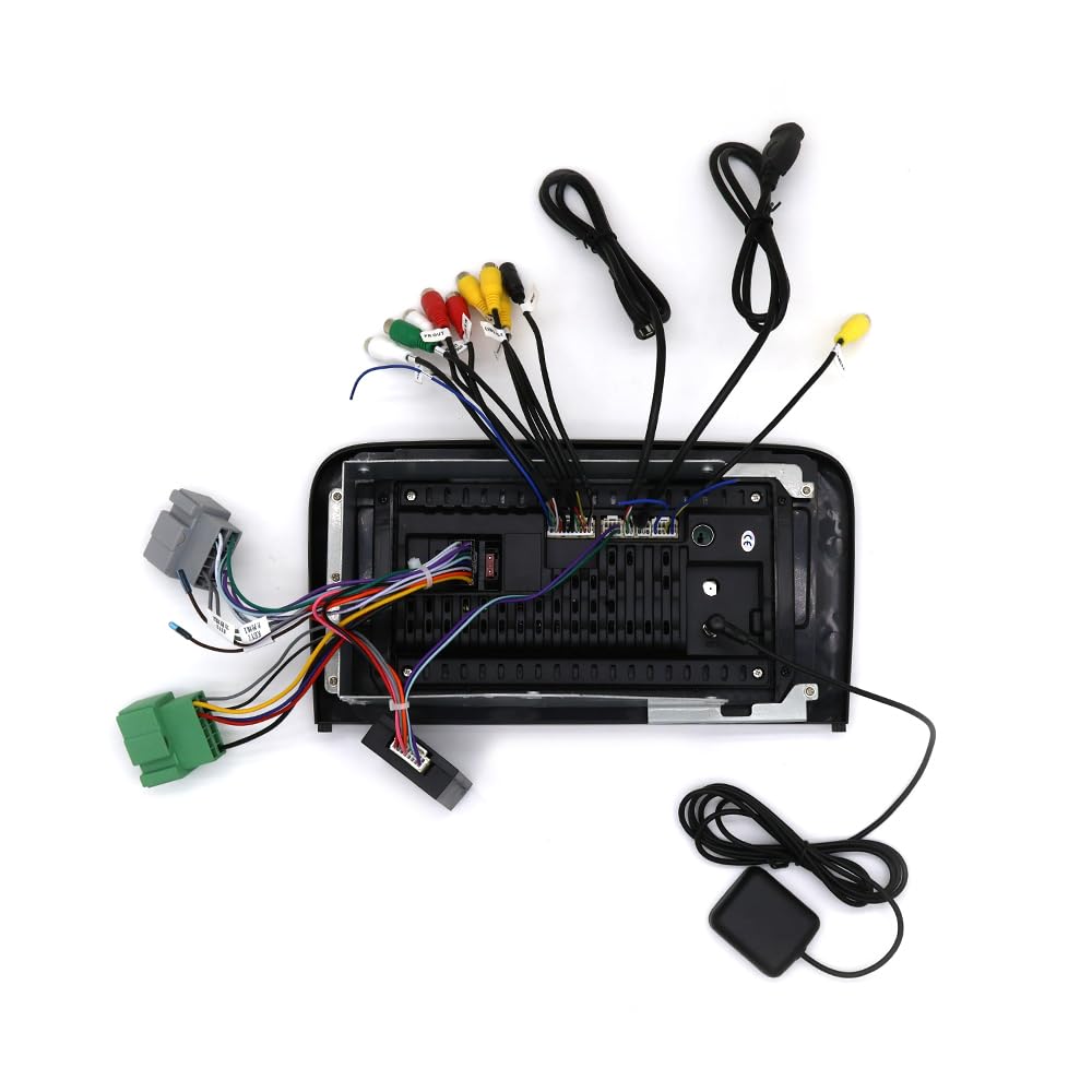 9 Inch Touch Screen Car Radio for Volvo S80 2004-2008 with Android Auto CarPlay, Android 13.0 Double Din Car Audio Multimedia Receiver with GPS ＆ Backup Camera Bluetooth 4+64G