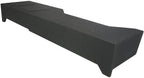 American Sound Connection Compatible with 2005-2019 Nissan Frontier Crew Cab Truck Kicker Comp C10 Dual 10" Sub Box Enclosure - Final 2 Ohm