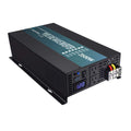 WZRELB Reliable Off Grid 3500W Pure Sine Wave Inverter 12VDC to 120VAC Solar Power Inverter LED Display (Black)