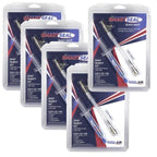 Pack of (5) SmartSeal Quick Shot AC Leak Sealer & Cool Enhancer for HVAC/R Systems (up to 6 ton), Reusable Injector Hose Included