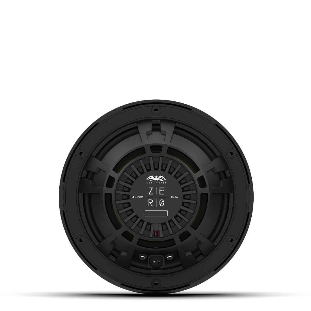 Wet Sounds Zero 8 XZ-B 8" Coax with Horn Tweeter - Black