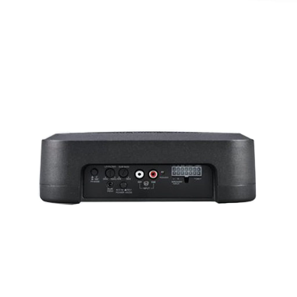 Alpine 8" Amplified Subwoofer (PWE-S8) 120W Compact Powered 8" Car Subwoofer for Under or Behind The Seat