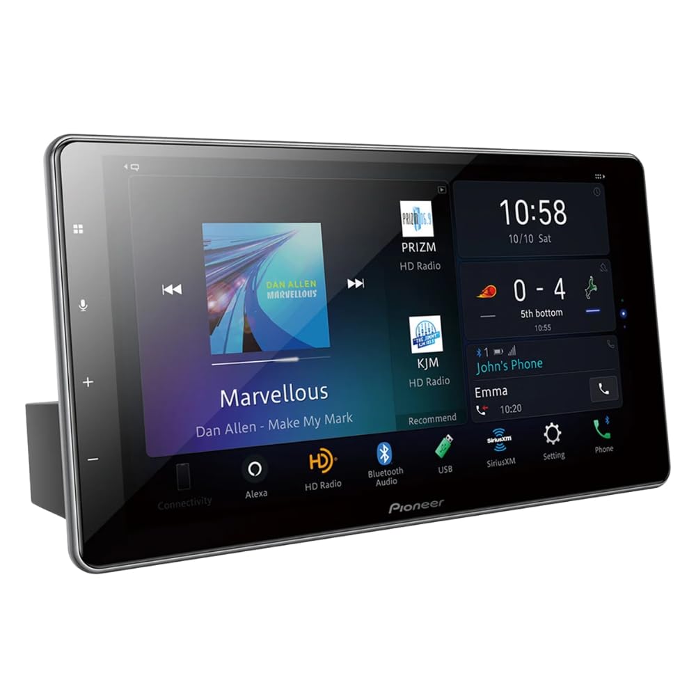 DMH-WT7600NEX - Multimedia Receiver with 9" HD Capacitive Touch Floating Display
