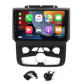 2+32G Car Radio Stereo Compatible with Dodge Ram 1500 2500 3500 2013-2019 Car Stereo Android 13 9Inch HD Touch Screen with Wireless Carplay Android Auto GPS Navigation Rear Backup Camera